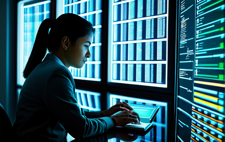 공무원 업무 수행 중 주의할 점 - 8 aperture, natural volumetric lighting."
---
**Image Prompt 2: Human Oversight in the Digital Age...