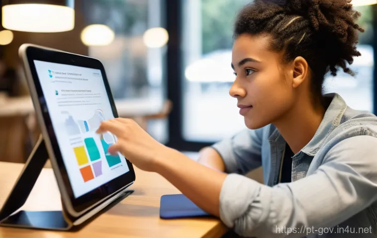 공무원 시험 필수 학습 자료 - **Prompt:** A focused, casually dressed young adult, representing diverse Brazilian ethnicity, sits ...